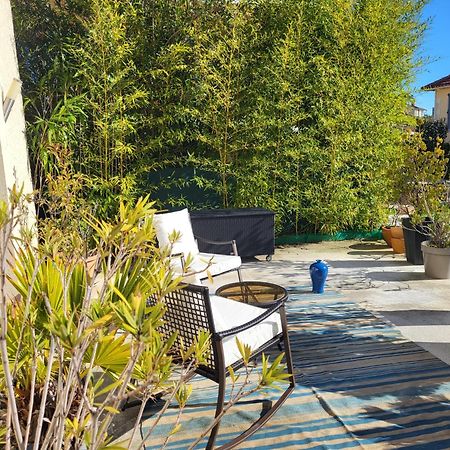 Studio Independant Avec Terrasse A Juan Les Pins Antibes Dış mekan fotoğraf